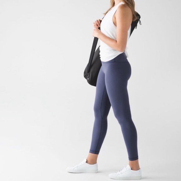 lululemon athletica Pants - Lululemon Align Pant II Greyvy Grey Purple size 8
